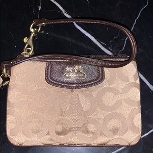 Coach wristlet